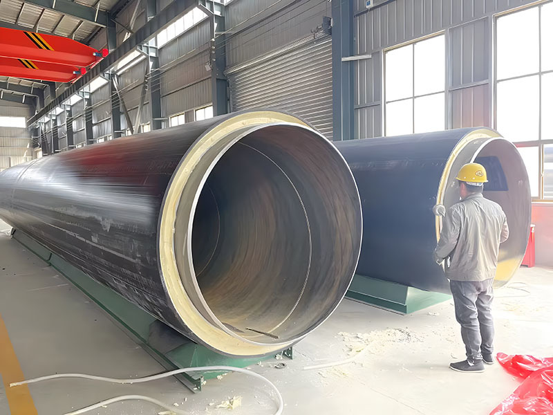 Directly buried polyurethane insulation pipe